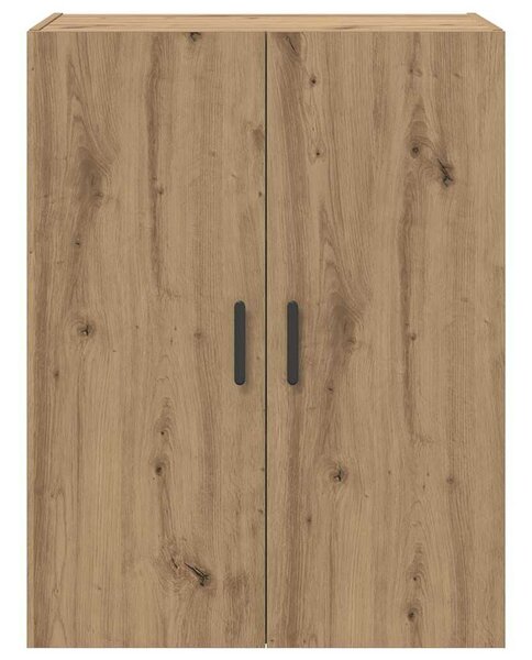 VidaXL Fali szekrény 2 db Artisan tölgy 69,5 x 34 x 90 cm Szerelt Fa