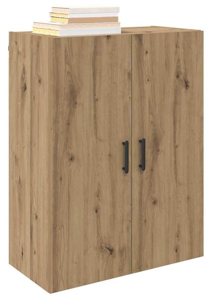 VidaXL Fali szekrény 2 db Artisan tölgy 69,5 x 34 x 90 cm Szerelt Fa