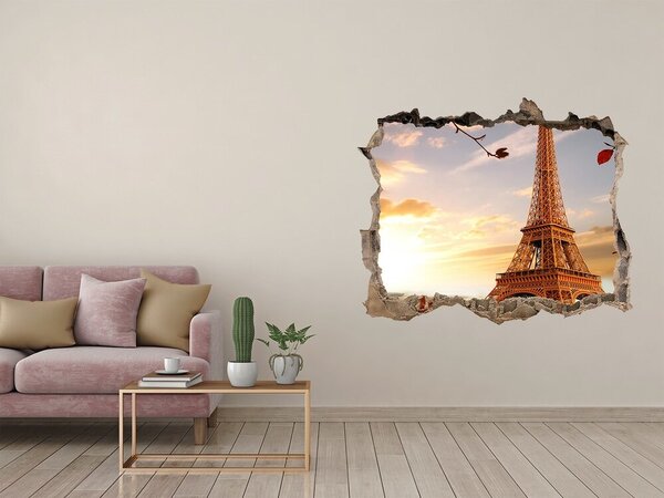 Lyuk 3d fali matrica Párizsi eiffel-torony
