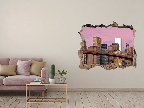 Lyuk 3d fali matrica Manhattan new york city