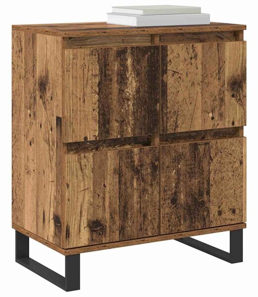 VidaXL Széf 3 db Öreg fa 60 x 35 x 70 cm