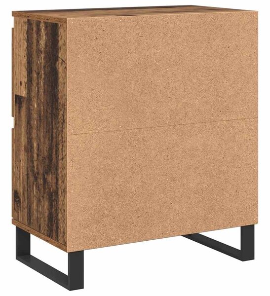 VidaXL Széf 3 db Öreg fa 60 x 35 x 70 cm