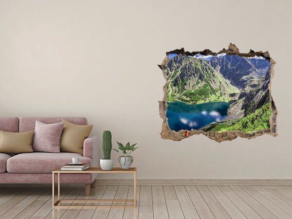 Lyuk 3d fali matrica Fekete tó tatry