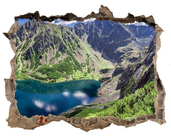 Lyuk 3d fali matrica Fekete tó tatry