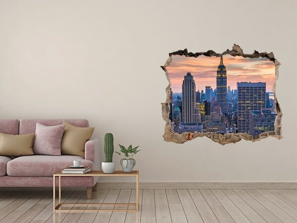 Lyuk 3d fali matrica Manhattan new york city