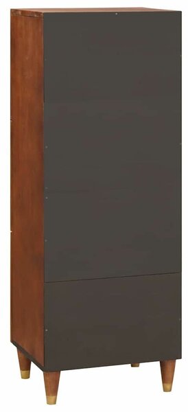 VidaXL Magas szekrény Barna 40 x 33,5 x 110 cm Tömör Mangófát