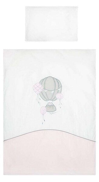 3-részes ágyneműgarnitúra Belisima Ballons 90/120 rózsaszín