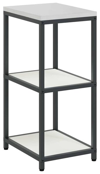 VidaXL Konyhai polcrendszer HATTEM Fehér 40 x 50 x 92 cm Acél