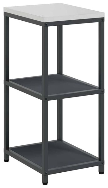 VidaXL Konyhai polcrendszer HATTEM Antracitszürke 40 x 50 x 92 cm Acél