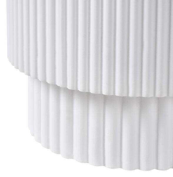 Kisasztal BICCARI 38 cm 38 cm Fehér