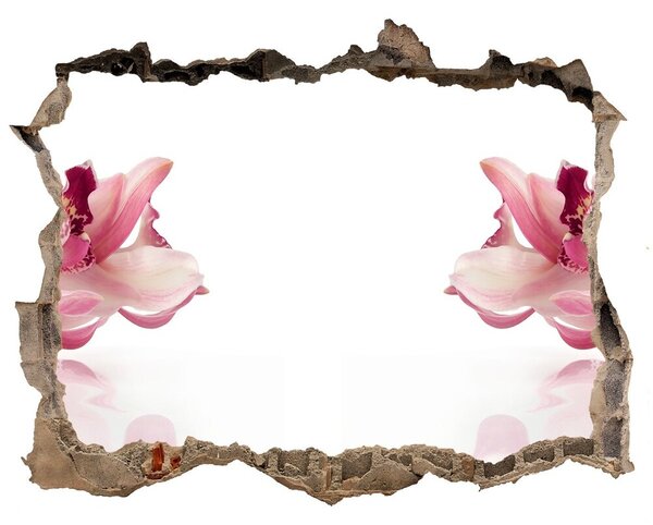 Lyuk 3d fali matrica Orchidea