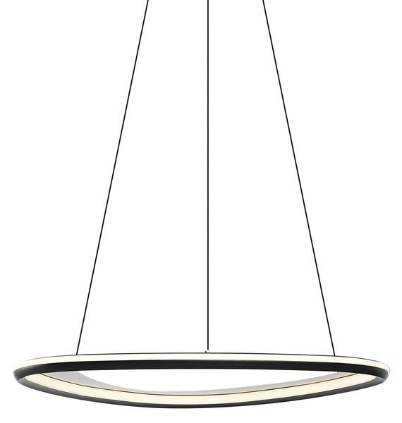 Design függőlámpa fekete 3 lépésben dimmelhető - Organico