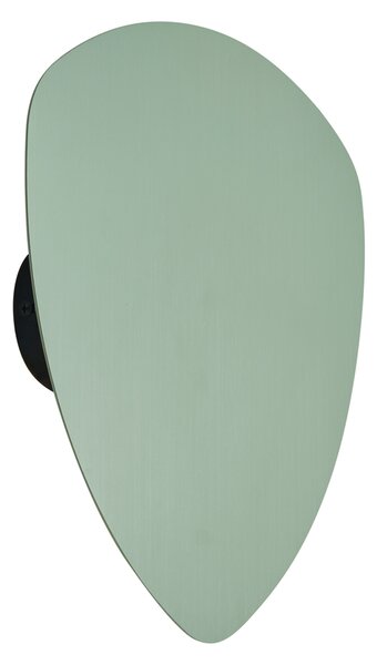Design fali lámpa zöld organikus 32cm 2-lámpás - Pulley