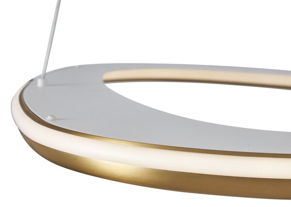 Design függőlámpa arany 3 lépésben dimmelhető - Organico
