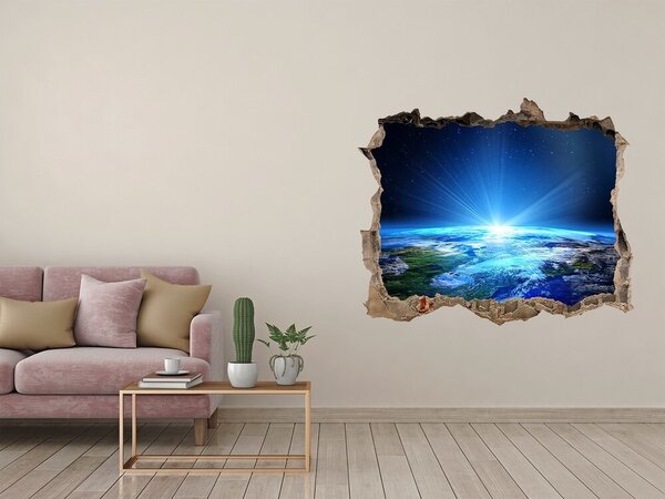 Lyuk 3d fali matrica Föld bolygó