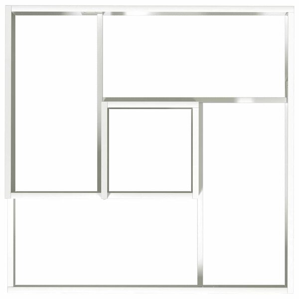 VidaXL Kerti cserép Fehér 80 x 80 x 50 cm Hidegen hengerelt acél