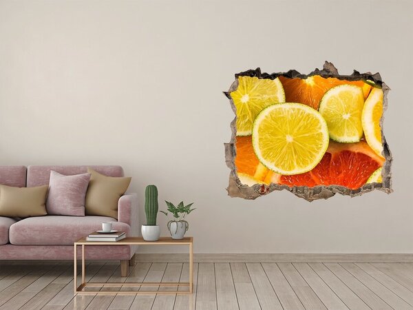 Lyuk 3d fali matrica Citrusfélék