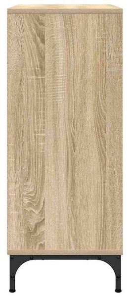 VidaXL Széf Sonoma tölgy 79,5 x 33 x 82 cm Szerelt Fa