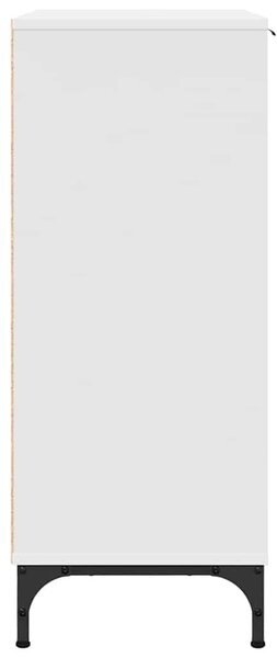 VidaXL Széf Fehér 69,5 x 33 x 82 cm Szerelt Fa