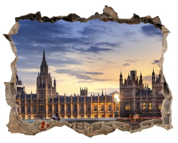 3d-s lyukat fali matrica Big ben, london