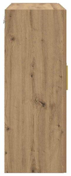 VidaXL Fali szekrény 2 db Artisan tölgy 69,5 x 34 x 90 cm Szerelt Fa