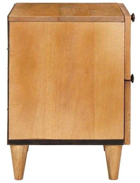 VidaXL Éjjeliszekrény 2 pcs Világos Barna 40 x 33 x 46 cm Szerelt Fa