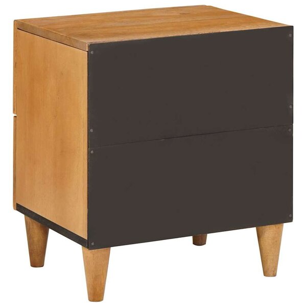 VidaXL Éjjeliszekrény 2 pcs Világos Barna 40 x 33 x 46 cm Szerelt Fa
