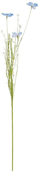 Művirágok kék/fehér árnyalatok 75 cm