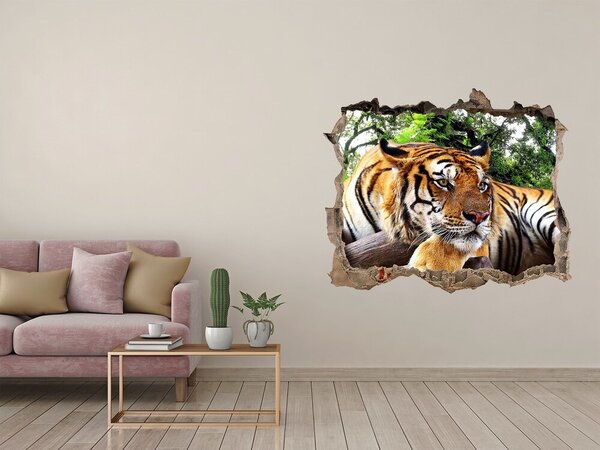 3d-s lyukat fali matrica Tiger a rock