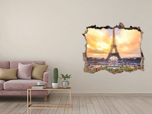 3d-s lyukat fali matrica Párizsi eiffel-torony