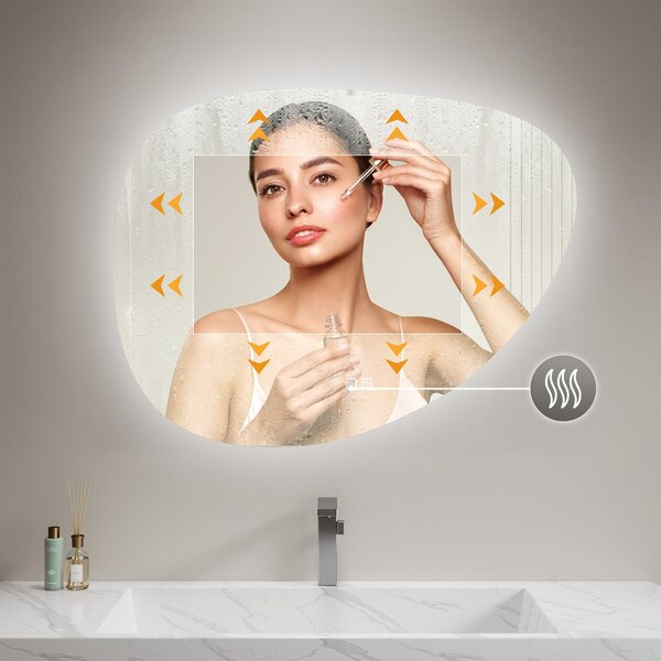 LED Tükör 84x63cm H142