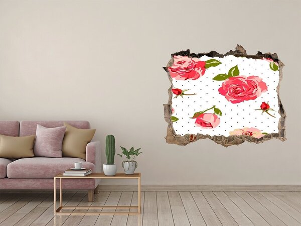 3d-s lyukat fali matrica Roses