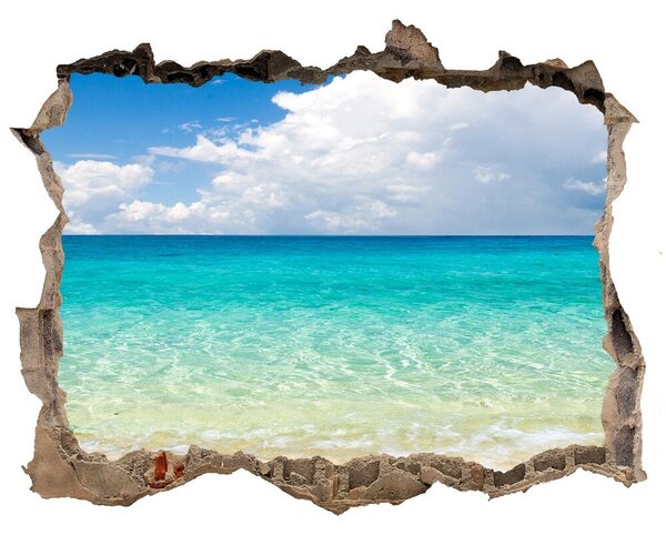 3d-s lyukat fali matrica Paradise beach