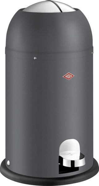 WESCO Kickmaster Junior 12 literes pedálos fém / műanyag szemetes - Grafit