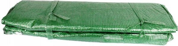Védőfólia kerti szoláriumhoz, 8x3x2m, 10 ablak, PE 140g/nm, UV szűrő
