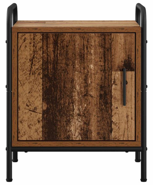 Éjjeliszekrény 2 db Antik Fa 40 x 30 x 50 cm Szerelt Fa