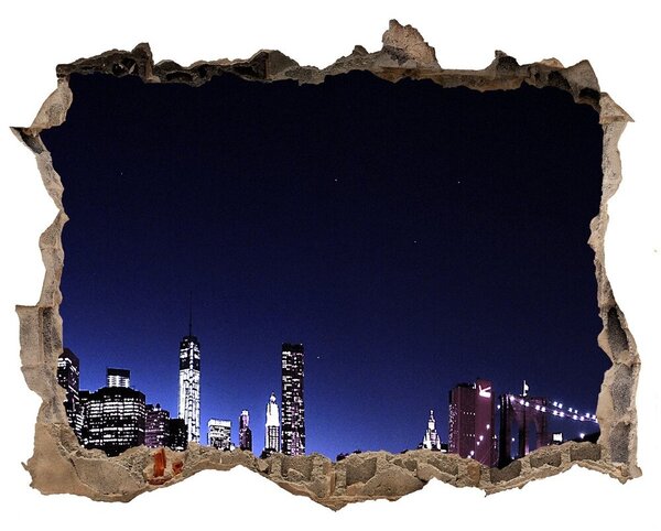 3d-s lyukat fali matrica Brooklyn híd