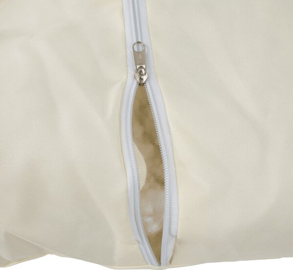 DALVEA 2 NEW Függő dupla fotel, réz / barna / bézs