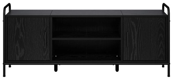 TV szekrény 119 x 33 x 50 cm Fekete Tölgy