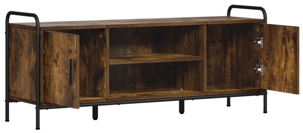 TV szekrény 119 x 33 x 50 cm Füstös Tölgy