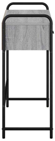Konzolasztal Szürke Sonoma 90 x 33 x 80,5 cm Szerelt Fa