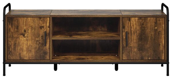 TV szekrény 119 x 33 x 50 cm Füstös Tölgy