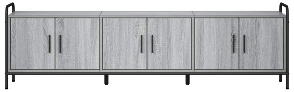 TV szekrény 146 x 33 x 50 cm Szürke Sonoma Szerelt Fa