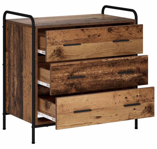 Fiókos szekrény Antik Fa 70 x 39,5 x 71 cm Szerelt Fa