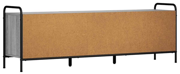 TV szekrény 146 x 33 x 50 cm Szürke Sonoma Szerelt Fa