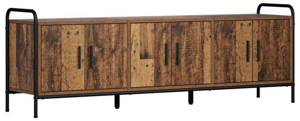TV szekrény 146 x 33 x 50 cm Antik Fa Szerelt Fa