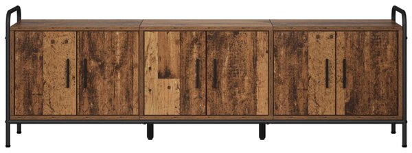 TV szekrény 146 x 33 x 50 cm Antik Fa Szerelt Fa