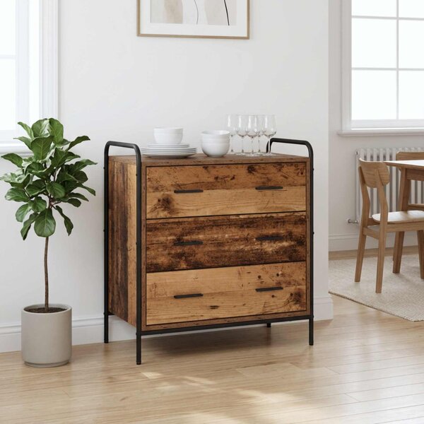 Fiókos szekrény Antik Fa 70 x 39,5 x 71 cm Szerelt Fa