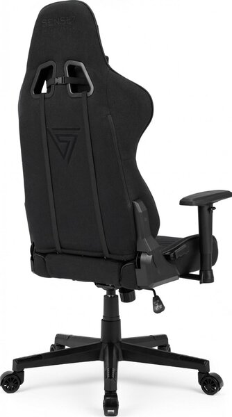 Gamer szék SENSE7 Spellcaster szövet fotel, fekete-kék