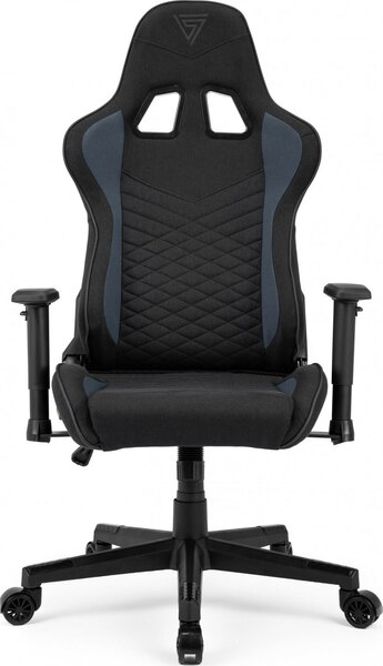 Gamer szék SENSE7 Spellcaster szövet fotel, fekete-kék